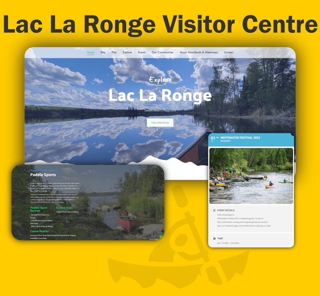 Lac La Ronge Visitor Centre Website